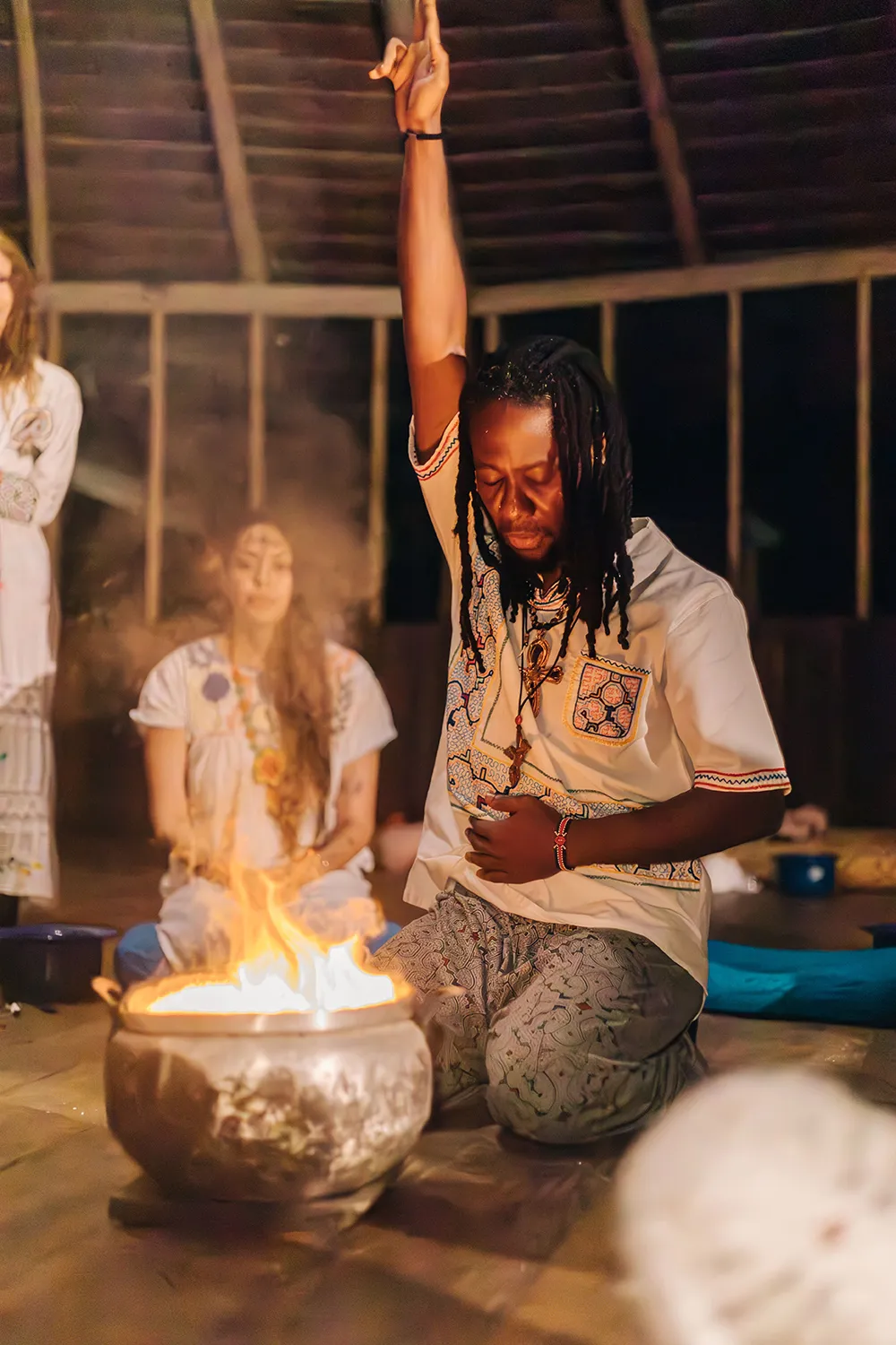 ceremony in iquitos